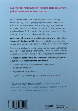 Czy chcesz o tym porozmawiać - Lori Gottlieb [KSIĄŻKA]