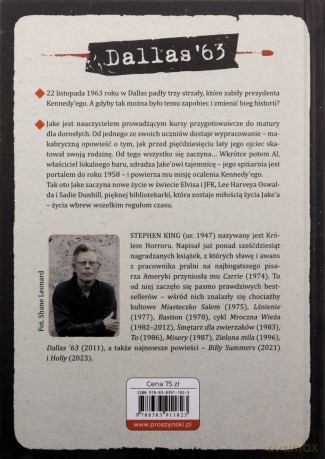 Dallas '63 - Stephen King [KSIĄŻKA]