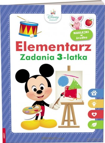 Disney Maluch. Elementarz. Zadania 3-latka [KSIĄŻKA]