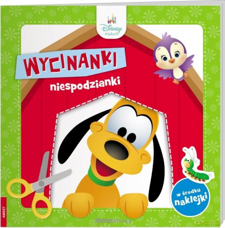 Disney Maluch. Wycinanki niespodzianki [KSIĄŻKA]