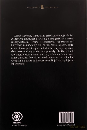 Droga powrotna - Erich Maria Remarque [KSIĄŻKA]