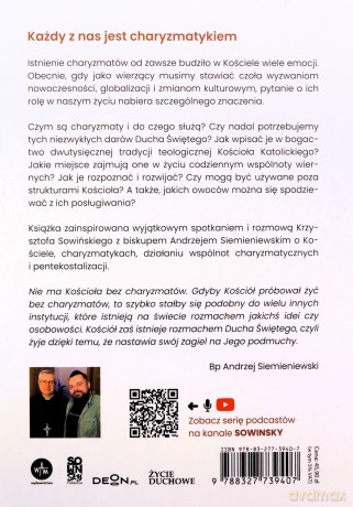 Duchowa moc. Charyzmaty, które zmieniają życie Koś - Andrzej Siemieniewski, Krzysztof Sowiński [KSIĄŻKA]