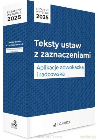 Egzaminy wstępne 2025 [KSIĄŻKA]
