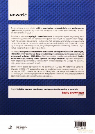 Egzaminy wstępne 2025 [KSIĄŻKA]