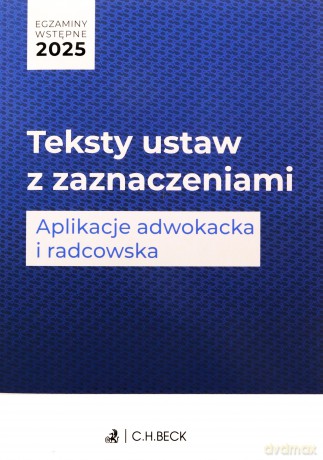 Egzaminy wstępne 2025 [KSIĄŻKA]