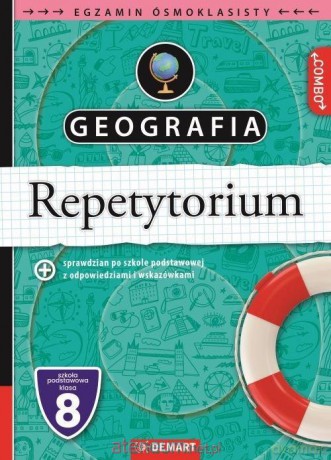 Geografia. Repetytorium. Egzamin ósmoklasisty - Tomasz Mrozek, Jakub Sypniewski, Marzena Wieczorek [KSIĄŻKA]