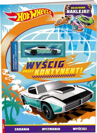 Hot Wheels. Wyścig przez kontynent! [KSIĄŻKA]