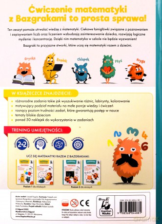 Kapitan Nauka. Bazgraki ćwiczą matematykę ćw. 2 - Leszek Rogala [KSIĄŻKA]