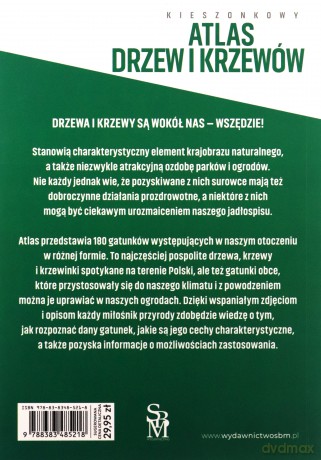 Kieszonkowy atlas drzew i krzewów. 180 gatunków - Aleksandra Halarewicz [KSIĄŻKA]