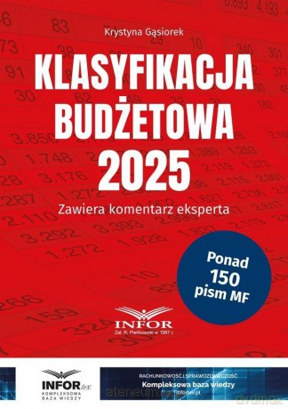 Klasyfikacja Budżetowa 2025 - Krystyna Gąsiorek [KSIĄŻKA]