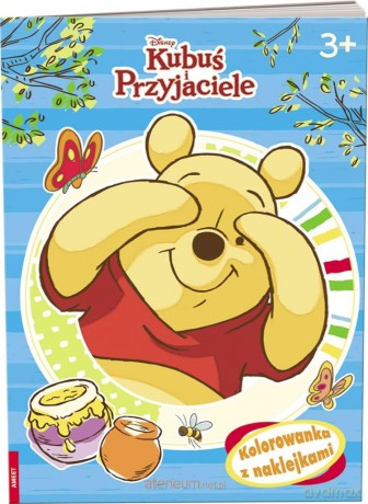 Kubuś i Przyjaciele. Kolorowanka z Naklejkami [KSIĄŻKA]