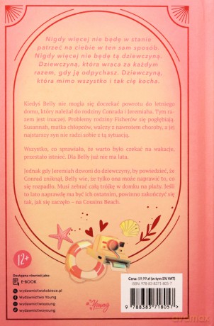 Lato (Tom 2) Bez ciebie nie ma lata (barwione brzegi) - Jenny Han [KSIĄŻKA]