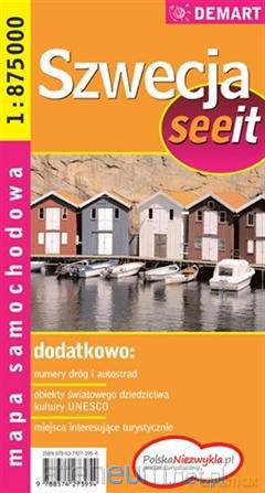 Szwecja see it - mapa samochodowa [KSIĄŻKA]