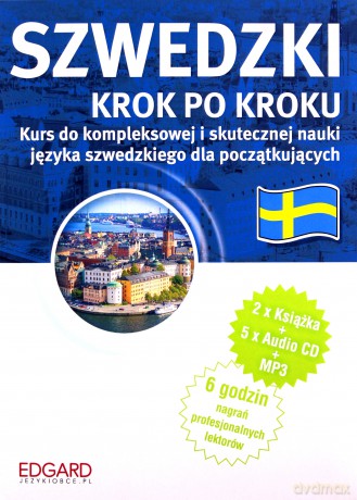 Szwedzki - krok po kroku. Audio kurs EDGARD [KSIĄŻKA]