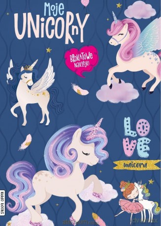 Moje unicorny z brokatem [KSIĄŻKA]