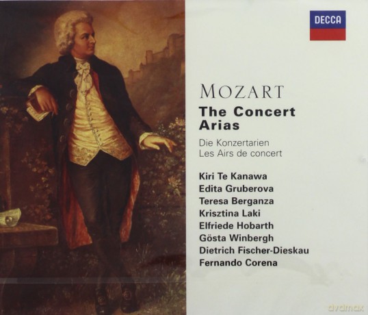 Te Kanawa/Gruberova/Berganza/Corena..,: Mozart Concert Arias [5CD]