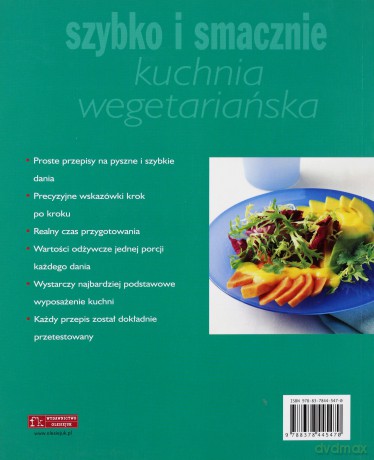 Szybko i smacznie - Kuchnia wegetariańska [KSIĄŻKA]