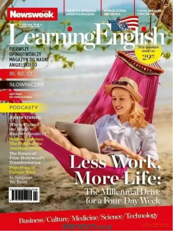 Newsweek Learning English 3/2024 Less Work... [KSIĄŻKA]