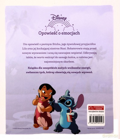 Opowieść o emocjach. Jesteśmy rodziną. Disney [KSIĄŻKA]