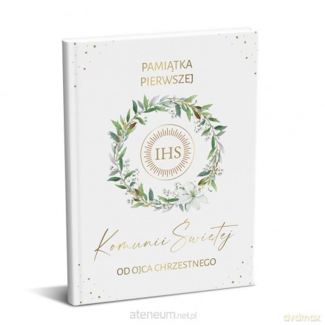 Pamiątka książeczka Komunia [KSIĄŻKA]