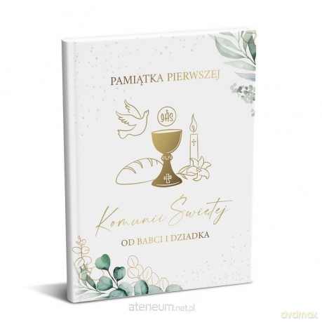 Pamiątka książeczka Komunia [KSIĄŻKA]