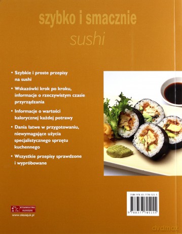 Szybko i smacznie - Sushi BR [KSIĄŻKA]