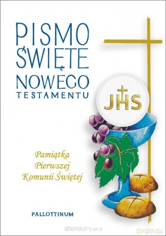 Pismo Święte Nowy Testament kieszonkowe Pamiątka I Komunii Św. [KSIĄŻKA]