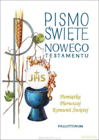 Pismo Święte Nowy Testament kieszonkowe Pamiątka I Komunii Św. [KSIĄŻKA]