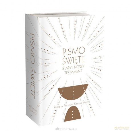 Pismo Święte Stary Testament i Nowy Testament B6 Pamiątka I Komunii Świętej [KSIĄŻKA]