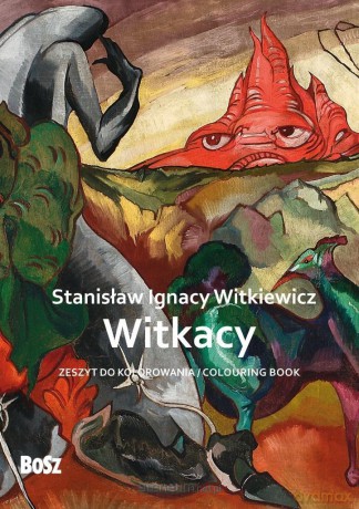 Stanisław Ignacy Witkiewicz Witkacy - zeszyt do kolorowania - Edyta Niemiec-Szywała [KSIĄŻKA]