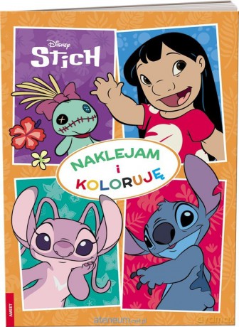 Stich. Naklejam i Koloruję [KSIĄŻKA]