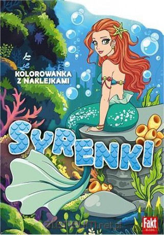 Syrenki. Kolorowanka z naklejkami [KSIĄŻKA]