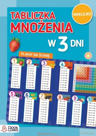 Tabliczka mnożenia w 3 dni - Monika Majewska [KSIĄŻKA]