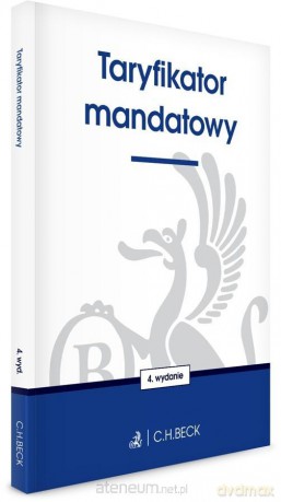 Taryfikator mandatowy w.4 [KSIĄŻKA]