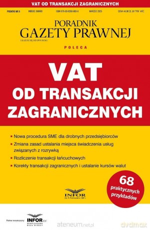 Vat od transakcji zagranicznych Podatki 5/2025 [KSIĄŻKA]