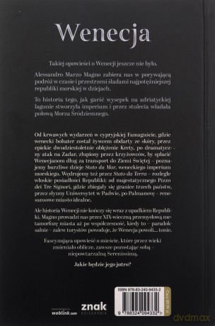 Wenecja. Dzieje morza i lądu - Alessandro Marzo Magno [KSIĄŻKA]