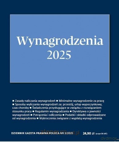 Wynagrodzenia 2025 DGP Poleca 3/2025 [KSIĄŻKA]