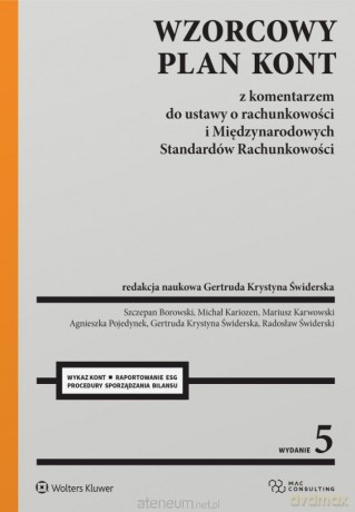 Wzorcowy Plan Kont z komentarzem do ustawy... - Gertruda Świderska [KSIĄŻKA]