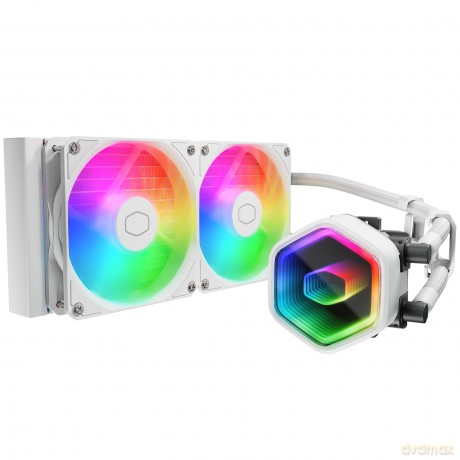 Chłodzenie wodne MasterLiquid 240 Core II ARGB White