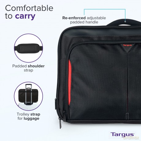Classic+ Clamshell Torba 17-18" Black