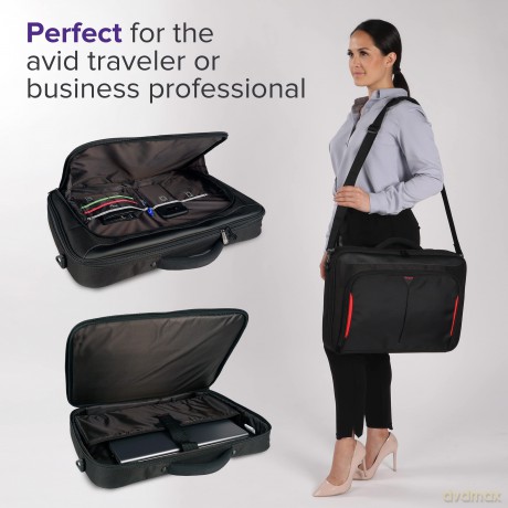 Classic+ Clamshell Torba 17-18" Black