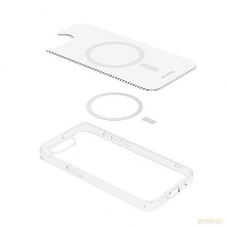 Clear MAG Cover - Etui iPhone 16e MagSafe Przezroczystye [ETUI]