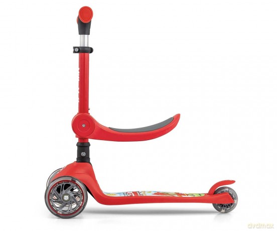Hulajnoga Scooter Fuzzy Red