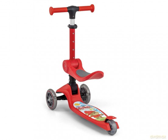 Hulajnoga Scooter Fuzzy Red