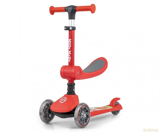 Hulajnoga Scooter Fuzzy Red