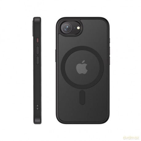 Hybrid Frost MAG Cover - Etui iPhone 16e MagSafe Czarne [ETUI]