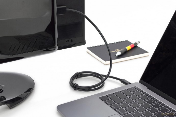 Kabel USB Type-C/HDMI M/M USB 3.1 Gen.2 SuperSpeed+ 4K/60Hz 18Gbps 5m czarny
