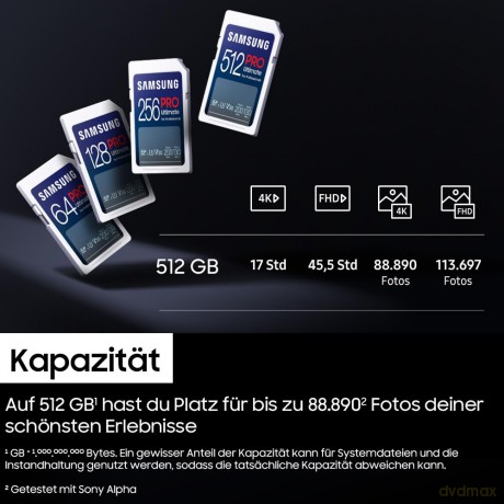 Karta pamięci SD MB-SY128S/WW 128GB Pro Ultimate