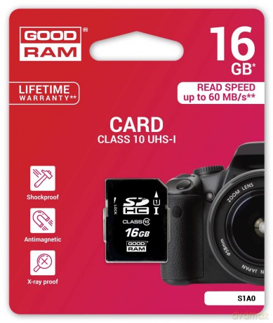 Karta SD 16GB Class 10 UHS I