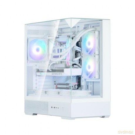 Obudowa P40 Prism Mid-Tower szkło hartowane biała